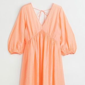 H&M IRELAND V-NECK MINI DRESS